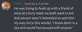The story of how Bradley met Devin as told by Devin himself