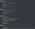 Horse and Brad talking in DM's about the incident